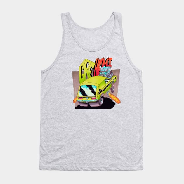 GreHemi Gremlin Tank Top by FnWookeeStudios